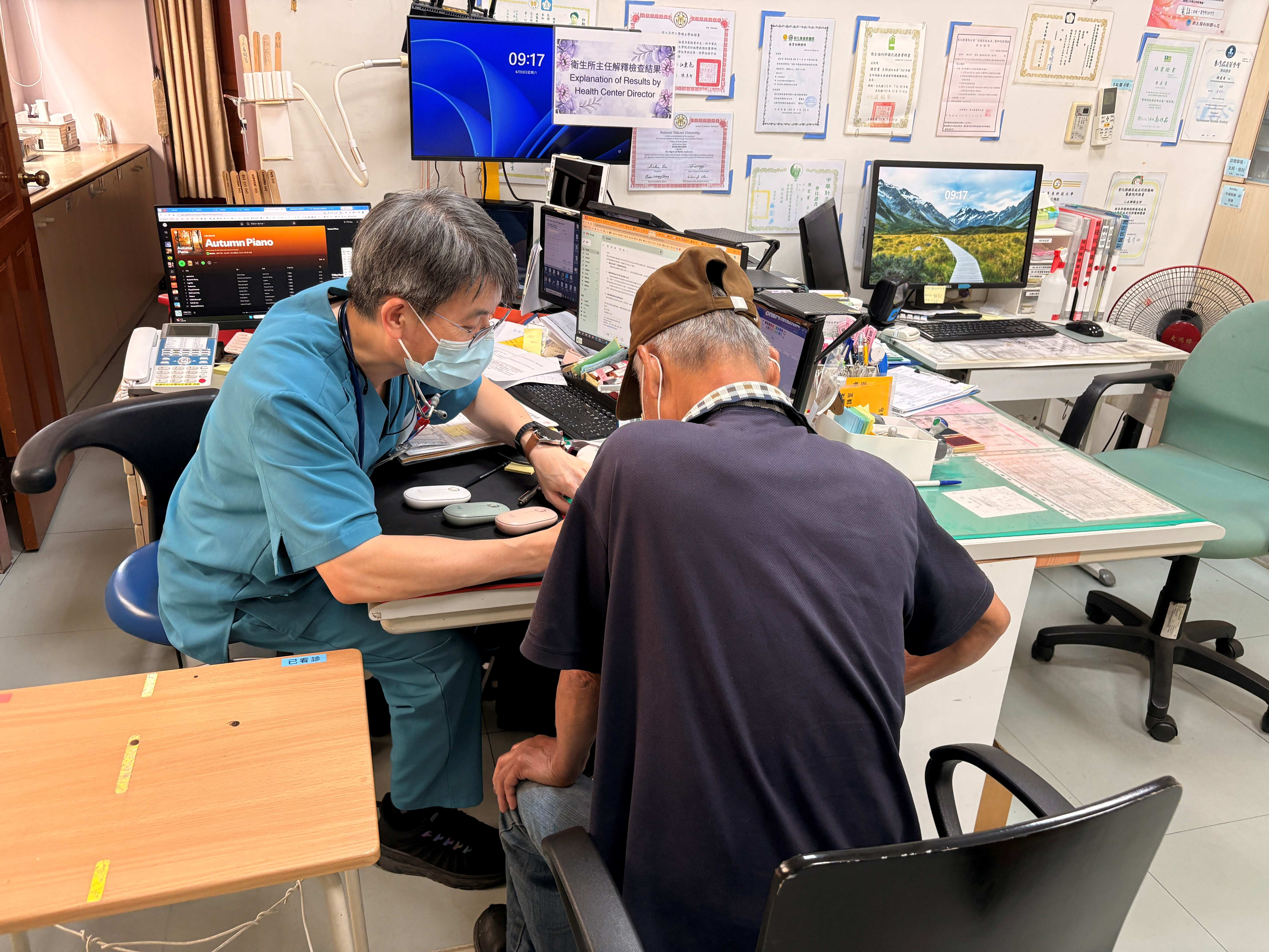 115年6月13日 縮短偏鄉醫療距離 防盲基金會結合二水衛生所 辦理眼睛檢查活動照片6